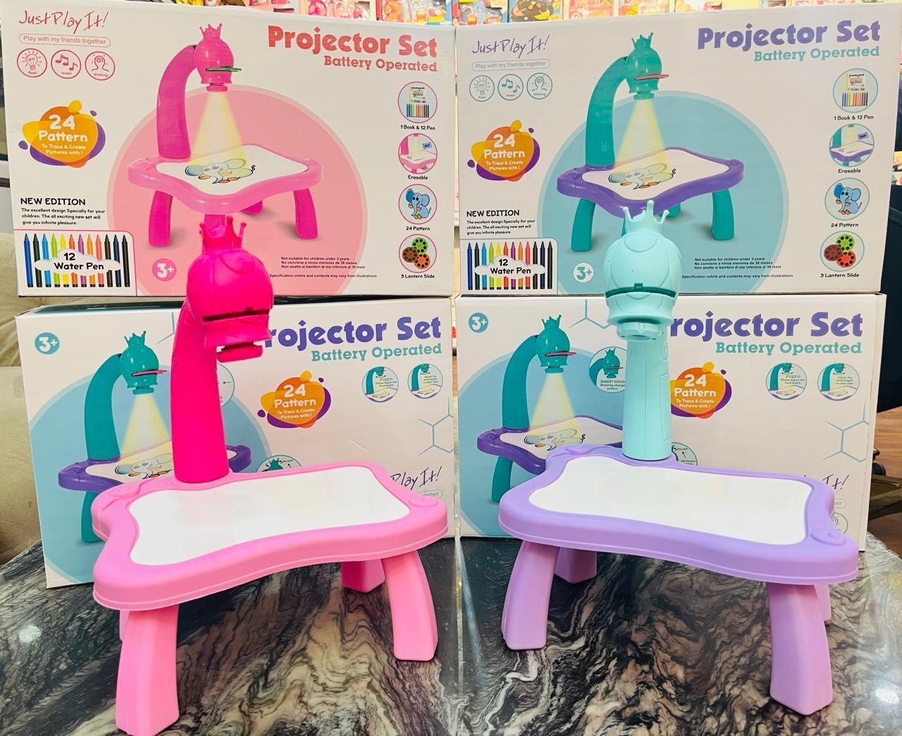 Projector Drawing Desk, Painting Board for Kids - DROPSILK