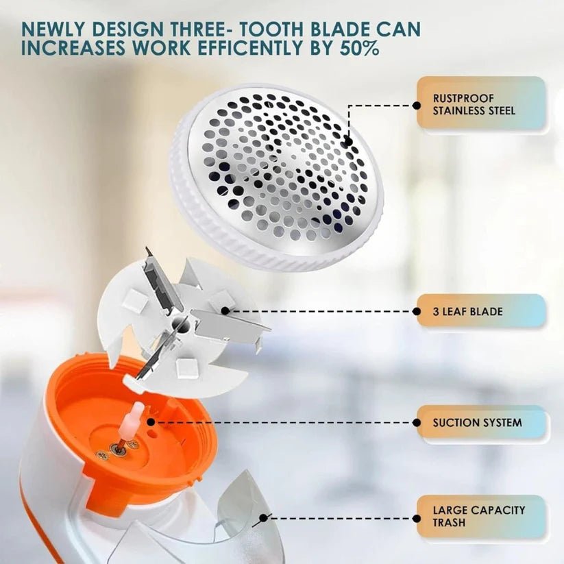 Nova Lint Remover - Electric Lint Remover® | Fabric Shaver for All Woollen Clothes - DROPSILK